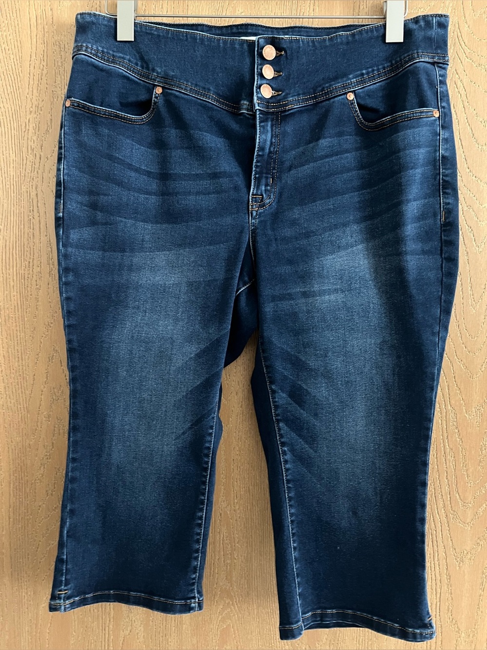Lane Bryant Indigo Capris